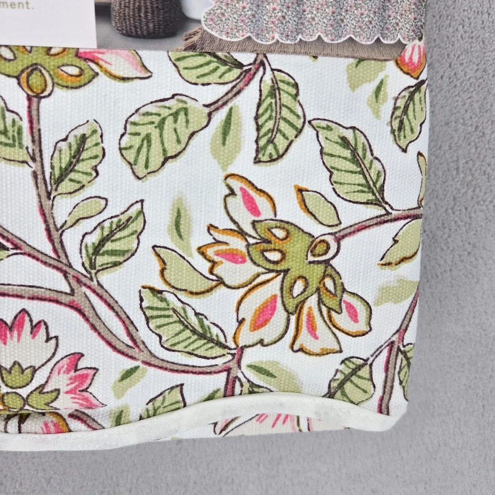 Studio Montrose New 72x72 Shower Curtain Floral Scalloped Cottagecore